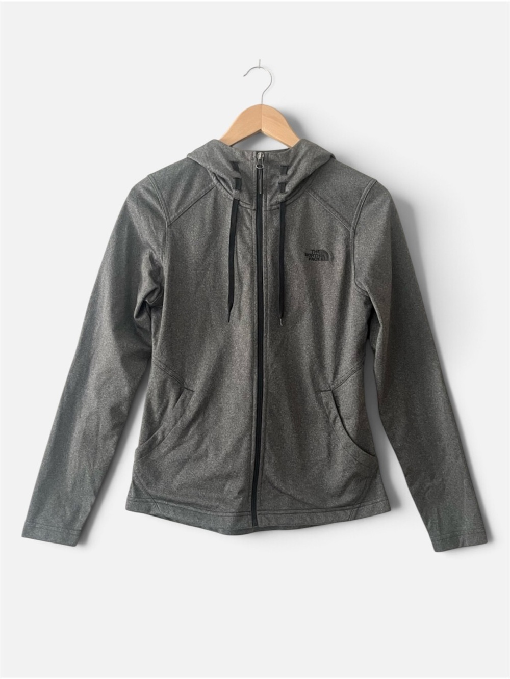 The North Face Tech Mezzaluna Full Zip Hoodie Grey Women’s S